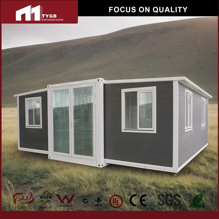 20 jalkaa laajennettavia konttikoteja